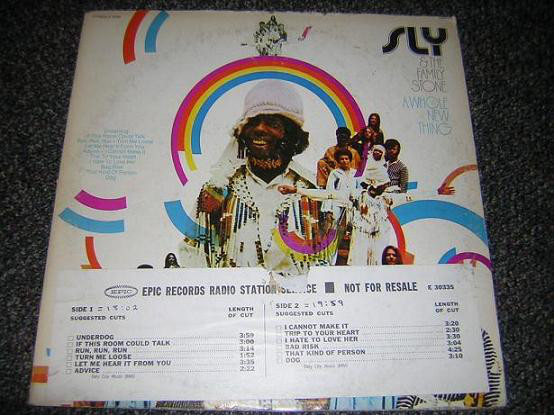 SLY AND THE FAMILY STONE - A WHOLE NEW THING - PROMO